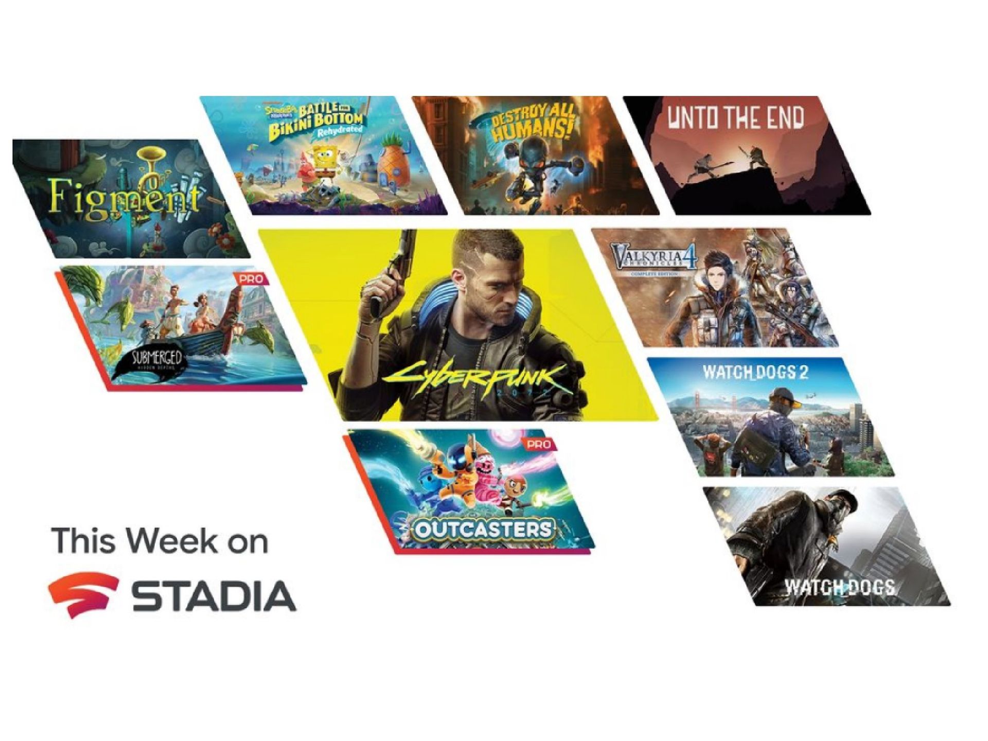 Eight new games drop on Stadia this week including Cyberpunk 2077 and