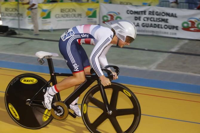 Laura Trott (Great Britain) won the omnium.