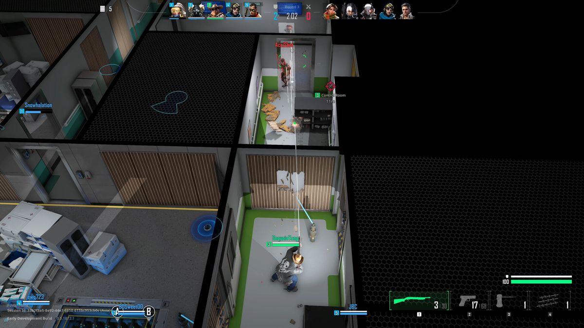 PUBG: Blindspot gameplay screenshot showing isometric combat