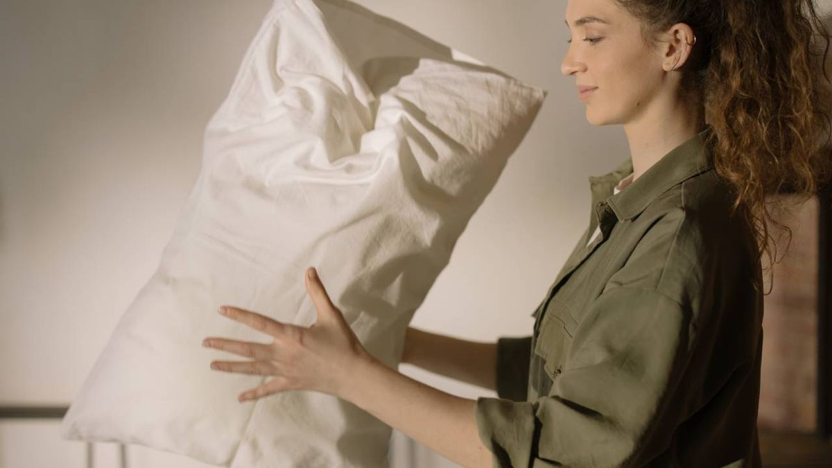 This strange pillow cleaning hack is trending on TikTok… but does it