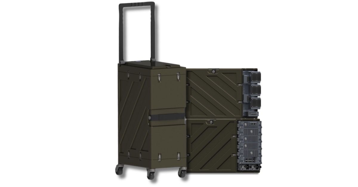 Product image of the Gryf supercomputer