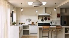 japandi style neutral kitchen