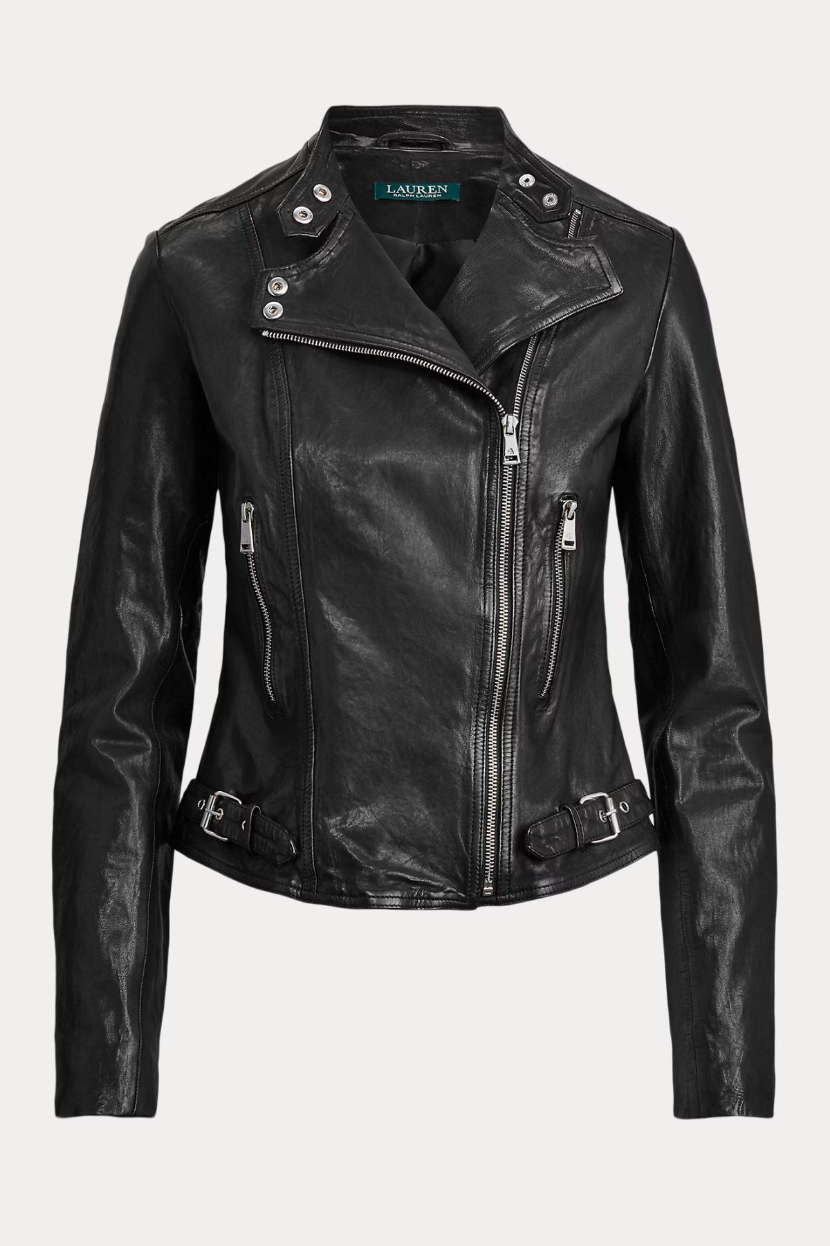 Leather Moto Jacket Lauren Ralph Lauren