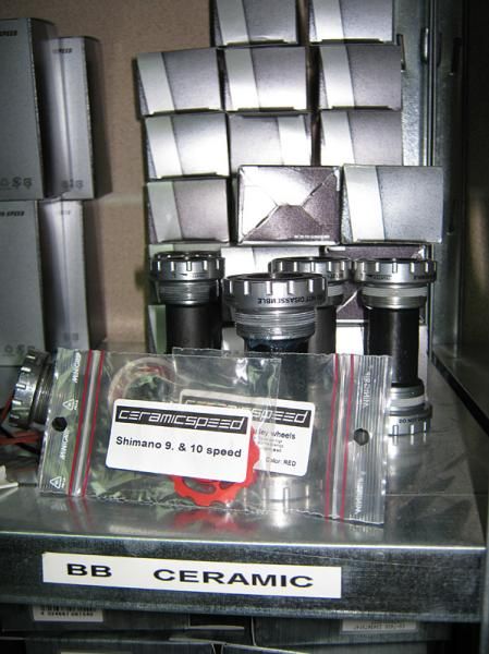 CeramicSpeed provide bearings, pulley wheels and bottom brackets