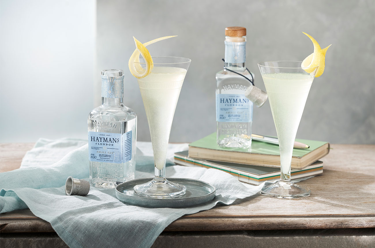Glasses of Haymans Small Gin and tonic, a low alcohol option