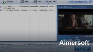 aimersoft dvd creator not enough space