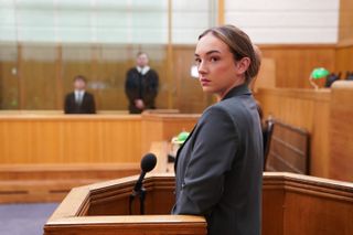 Frankie Osborne in court.