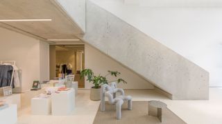 ​​Adaptavate’s new flagship store in Antwerp with Breathaplasta widely used as the plaster finish.
