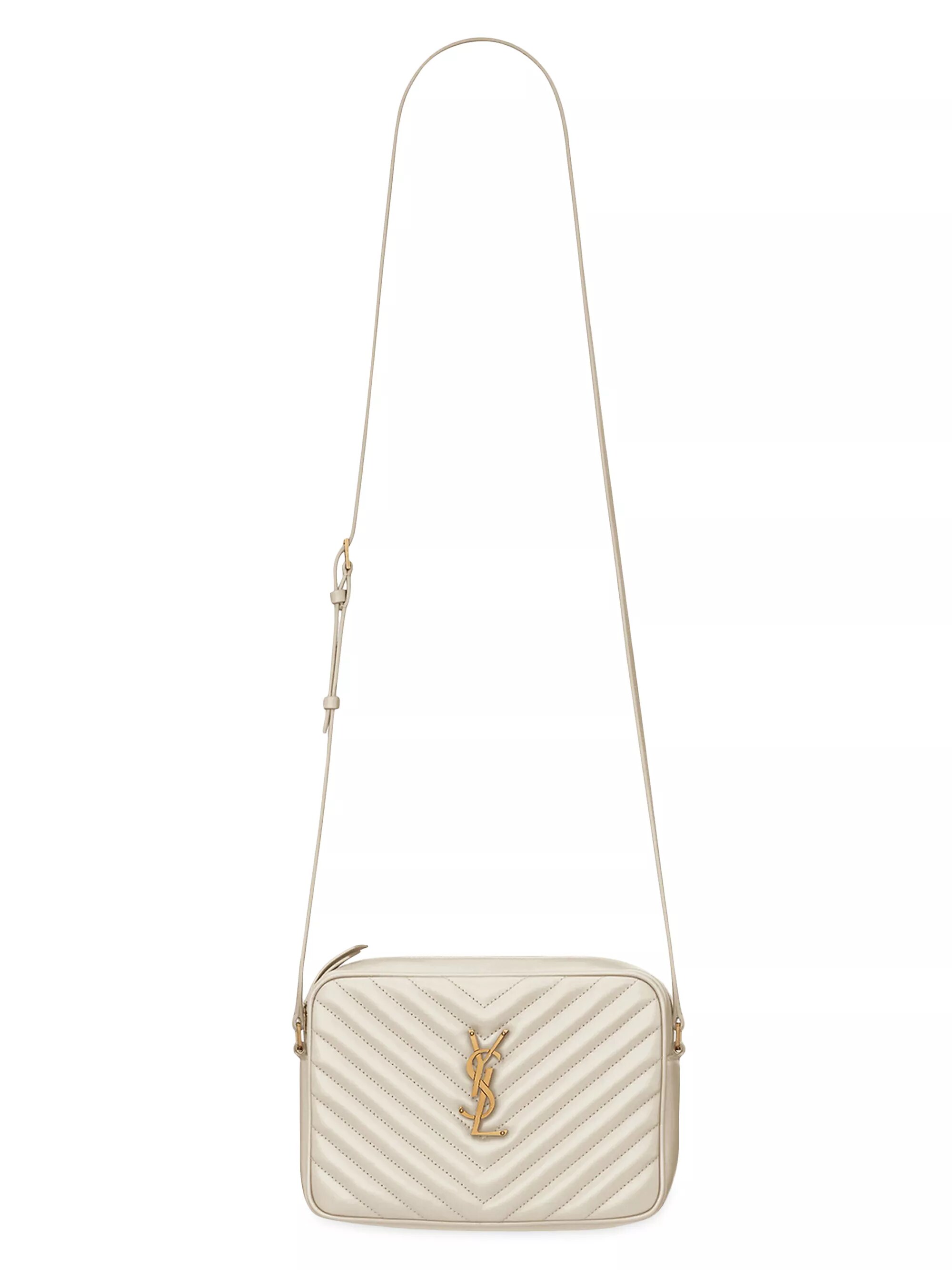 Lou Camera Crossbody Bag in Quilted Leather