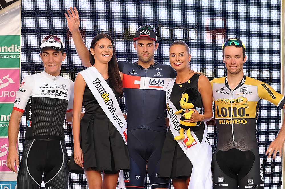 Matteo Pelucchi (IAM Cycling) takes his second consecutive stage win at the Tour de Pologne