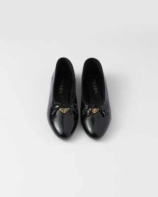 Naplak Patent Leather Ballerinas