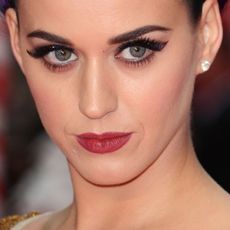 Katy Perry false eyelashes
