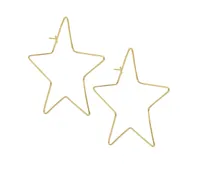 Arlette Gold, Megastar Hoop Earrings, $28 | £16