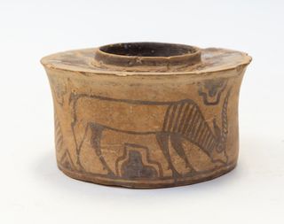 This pottery jar seems to date to the Indus Valley civilization.