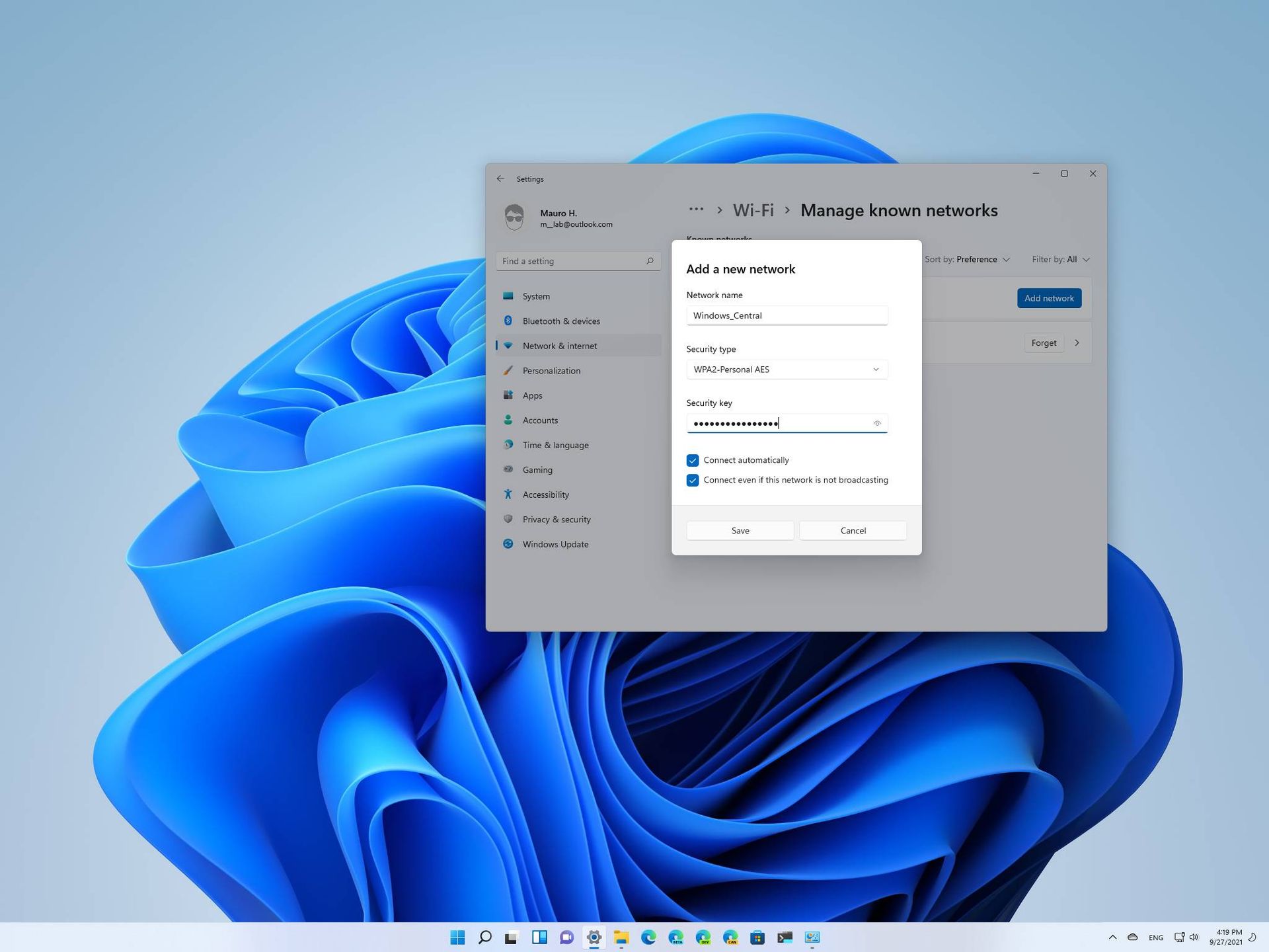 How To Connect To Wi Fi Network On Windows 11 Windows Central