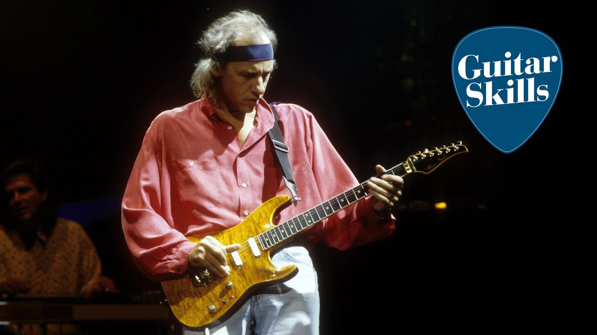 Mark Knopfler playing with Dire Straits &#039; performing at Oakland Coliseum in Oakland, California on February 1, 1992.