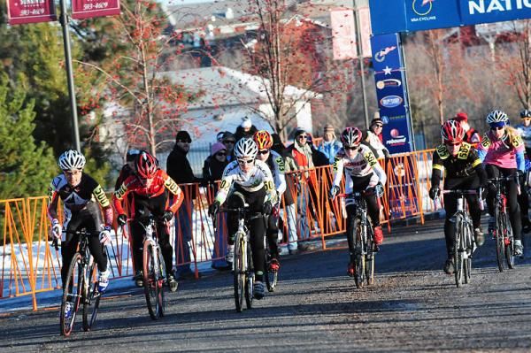 Junior women's 17-18 start.