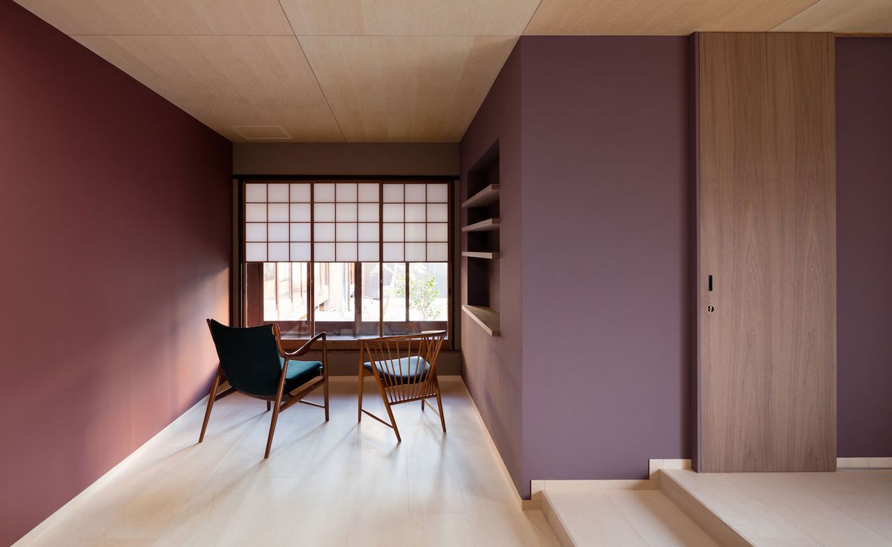 Multi-functional work space in a converted Japanese storehouse