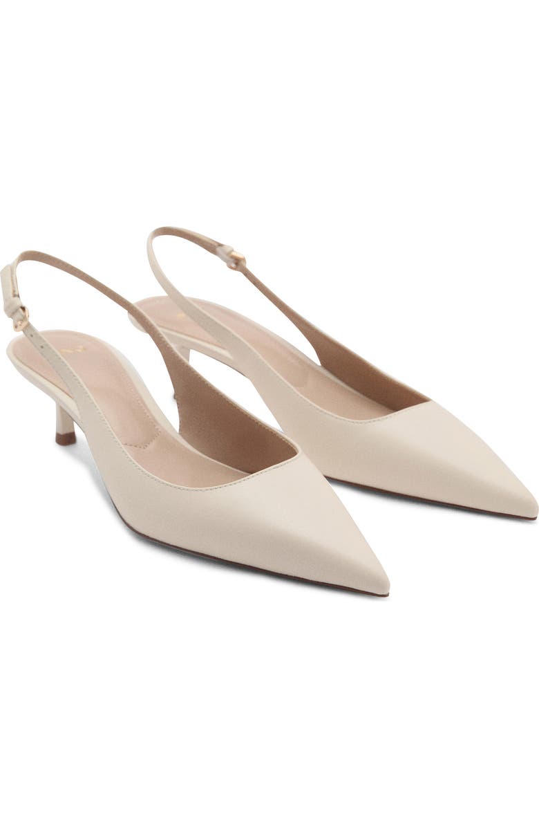 Pointed Kitten Heel Pump