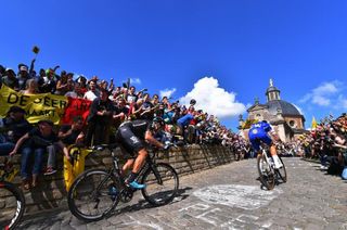 Tom Boonen on the Muur for one final time as a professional