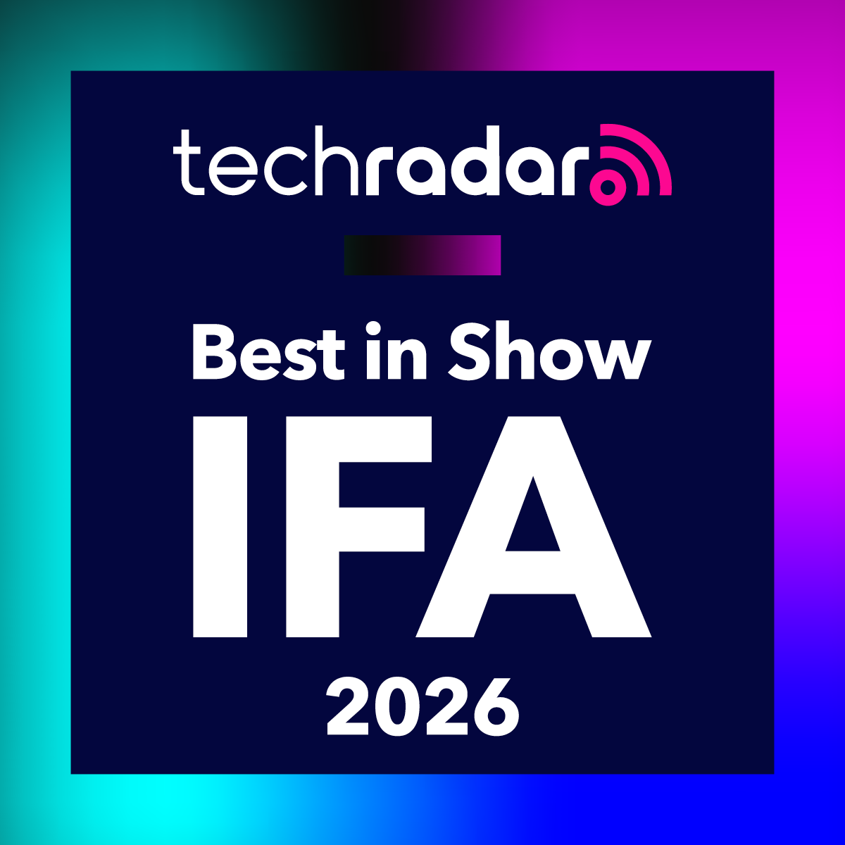 An awards badge that says 'Best in Show IFA 2026'