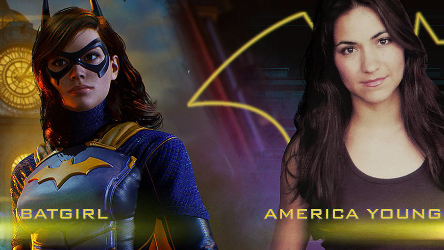 Gotham Knights Batgirl and actress America Young