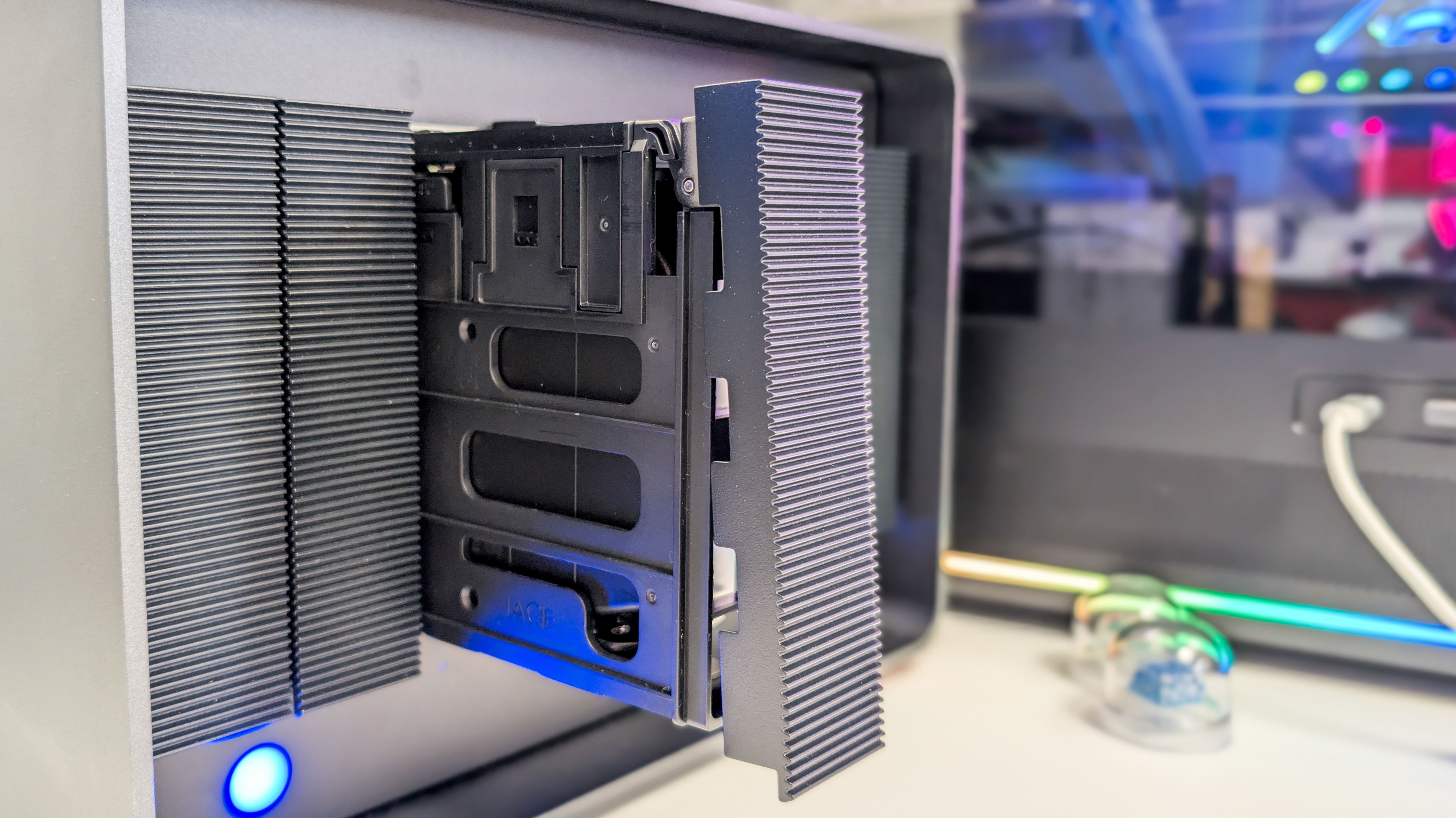 A Seagate LaCie 8big Pro5 DAS