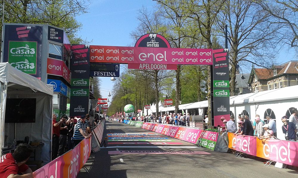 Giro d'Italia time trial in Apeldoorn