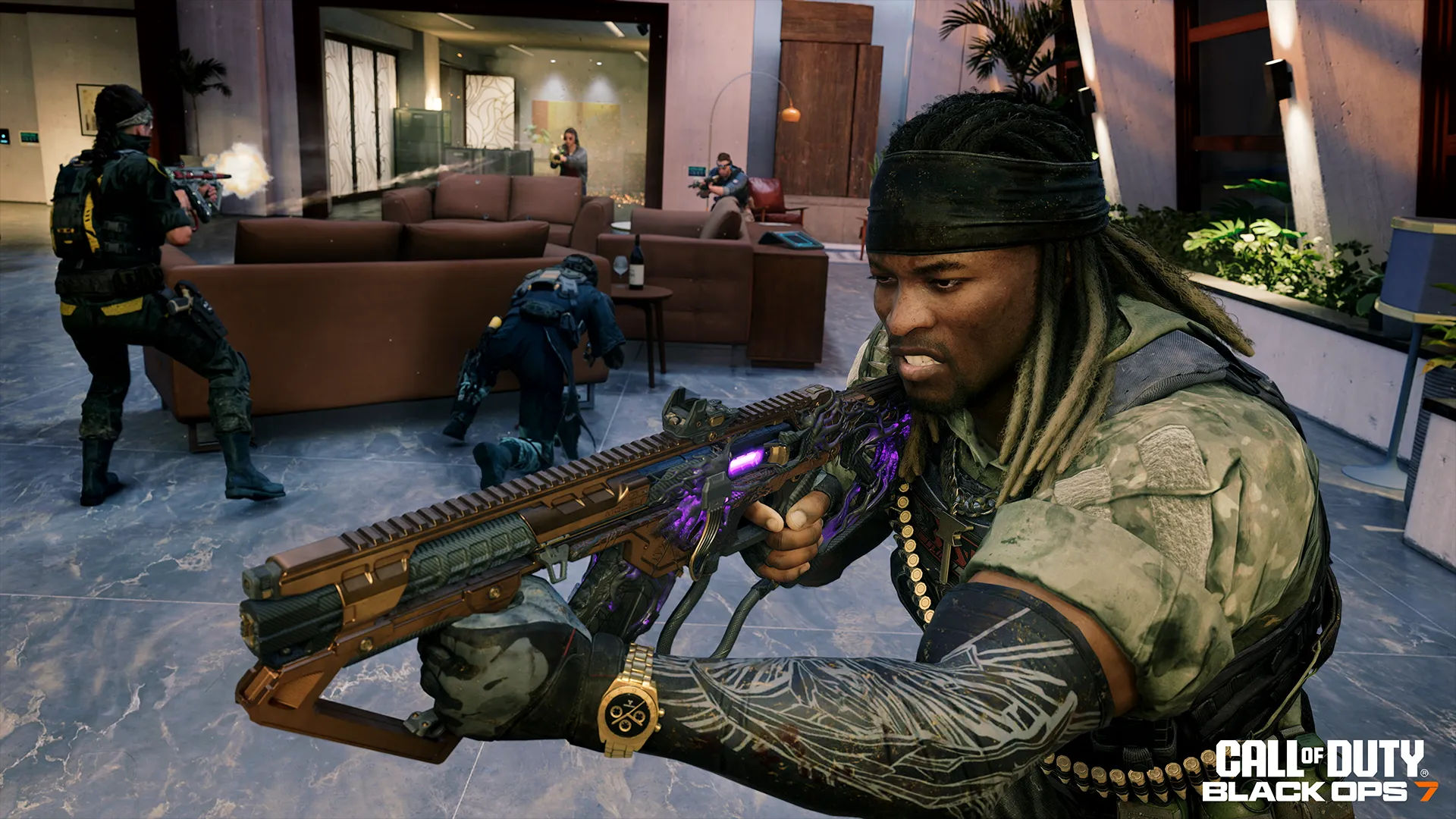Call of Duty: Black Ops 7 Season 4 Reloaded content including Nick Cage as an Operator, changes to Rebirth Island, new Endgame and Multiplayer content, and the new Zombies map.