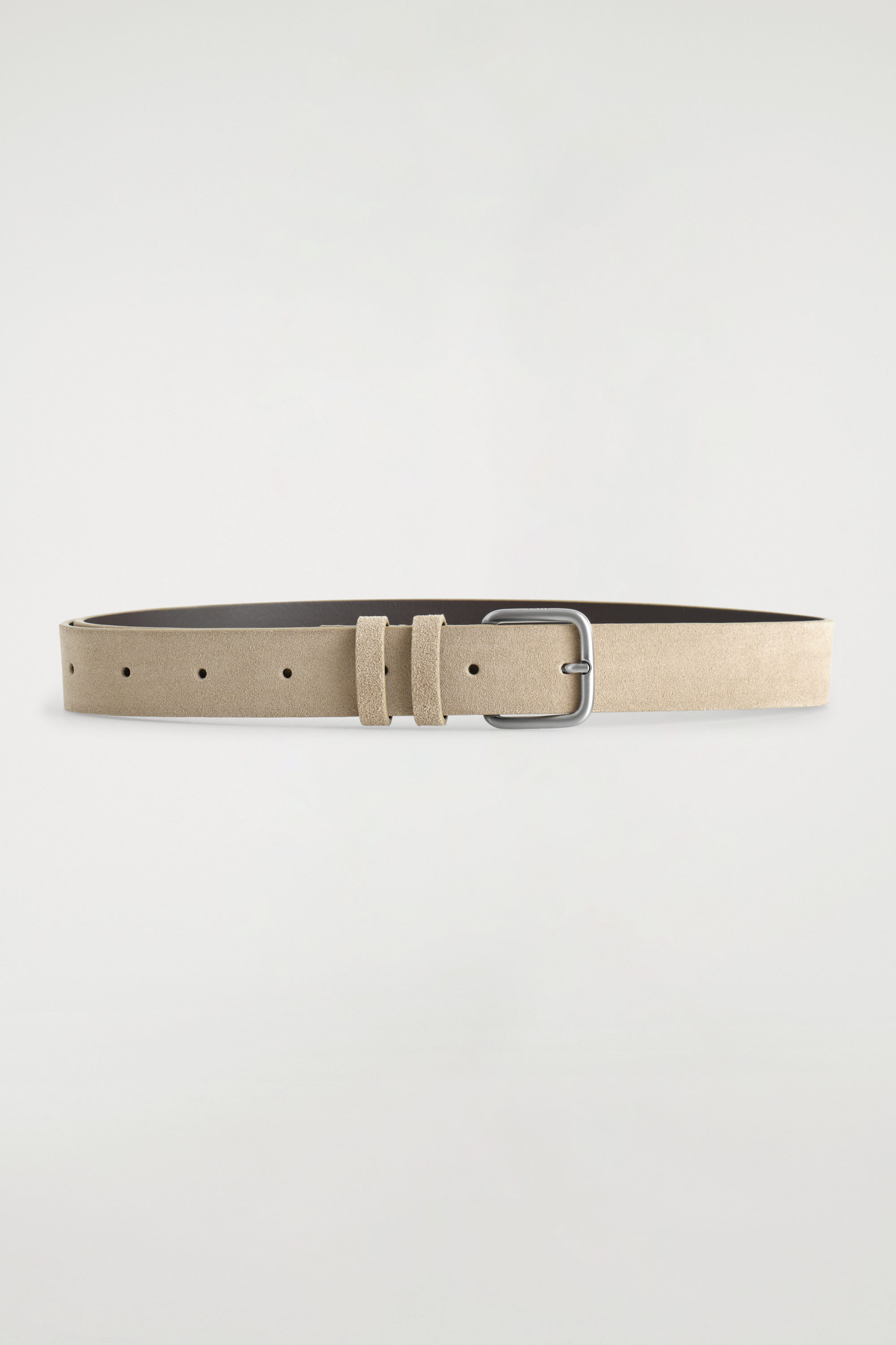 Classic suede belt