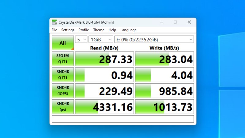 WD Red Pro 24TB CrystalDiskMark