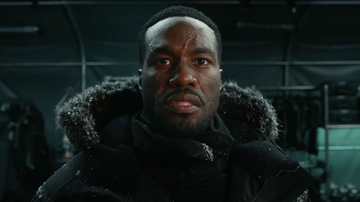 Yahya Abdul-Mateen II as Black Manta in Aquaman and the Lost Kingdom