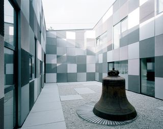 large bell on the ground