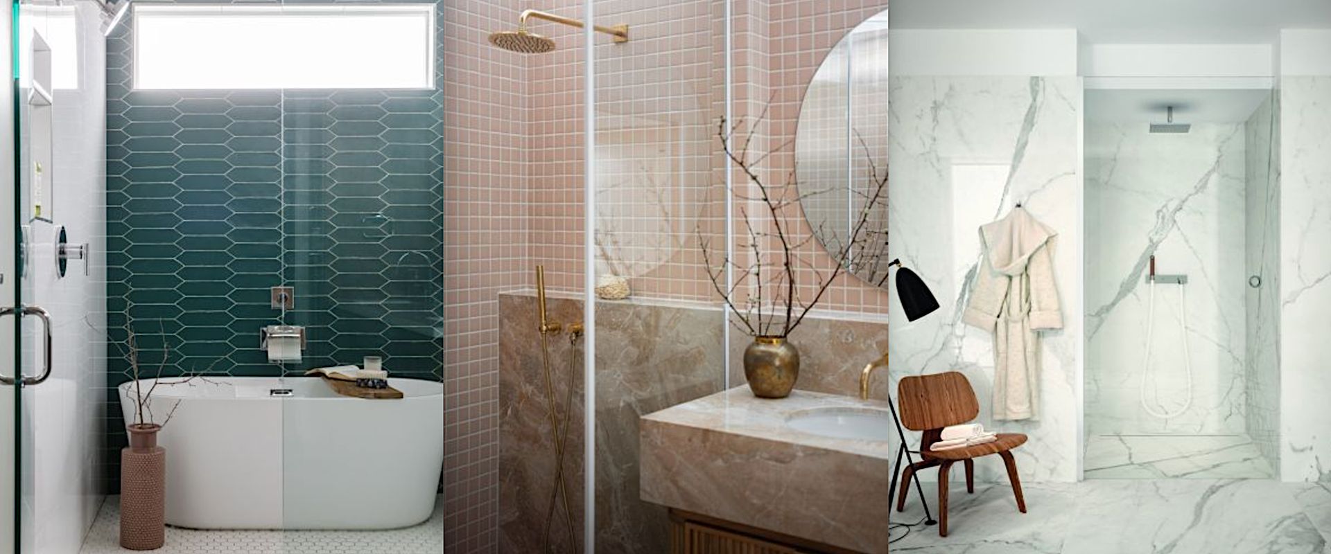 Small bathroom shower tile ideas: 10 looks that stretch space | Homes ...