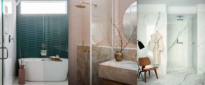 small bathroom shower tile ideas