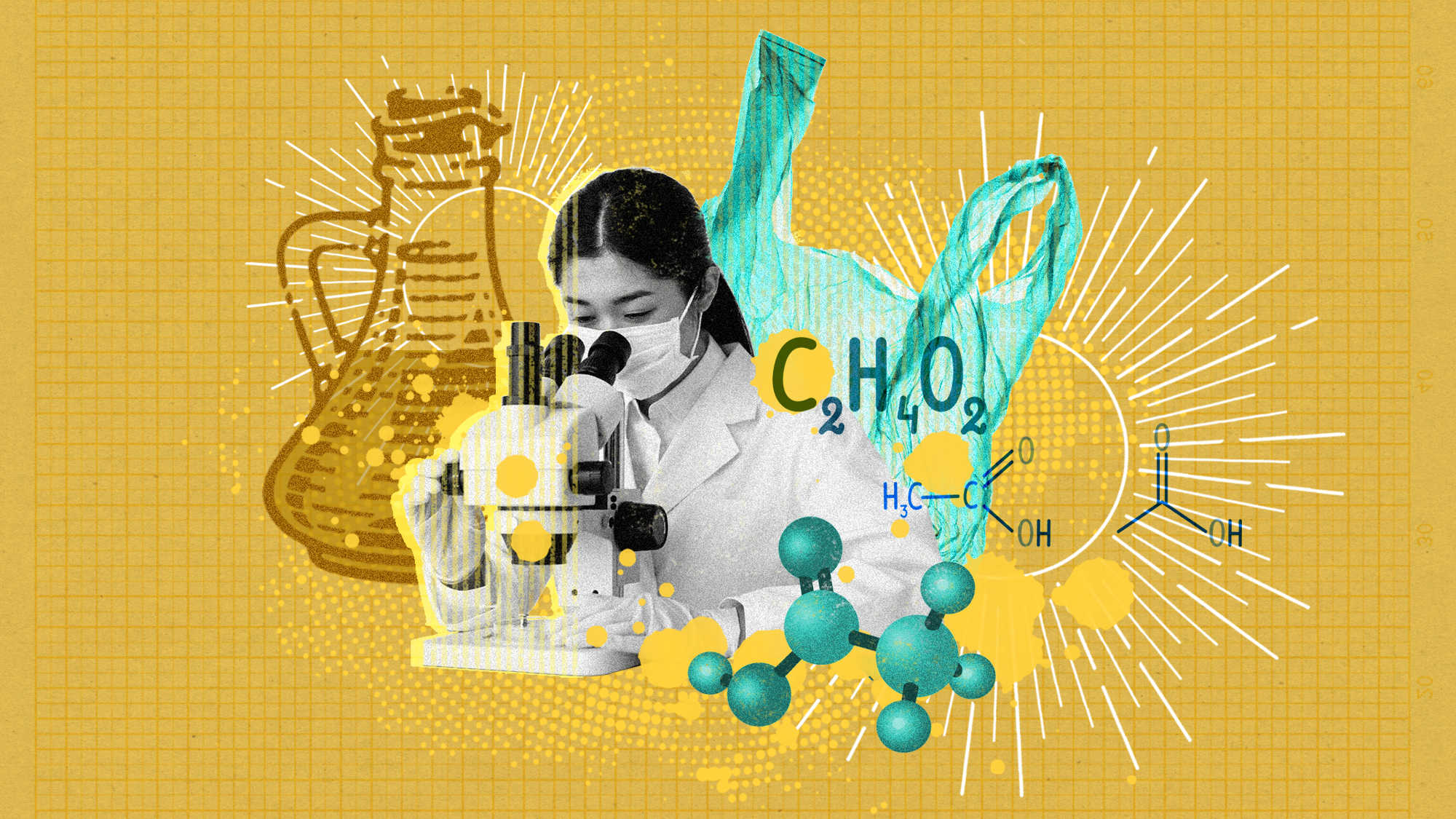 Scientists have turned plastic waste into vinegar