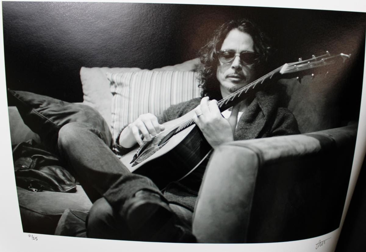The limited edition Chris Cornell print (No.21 of 25)