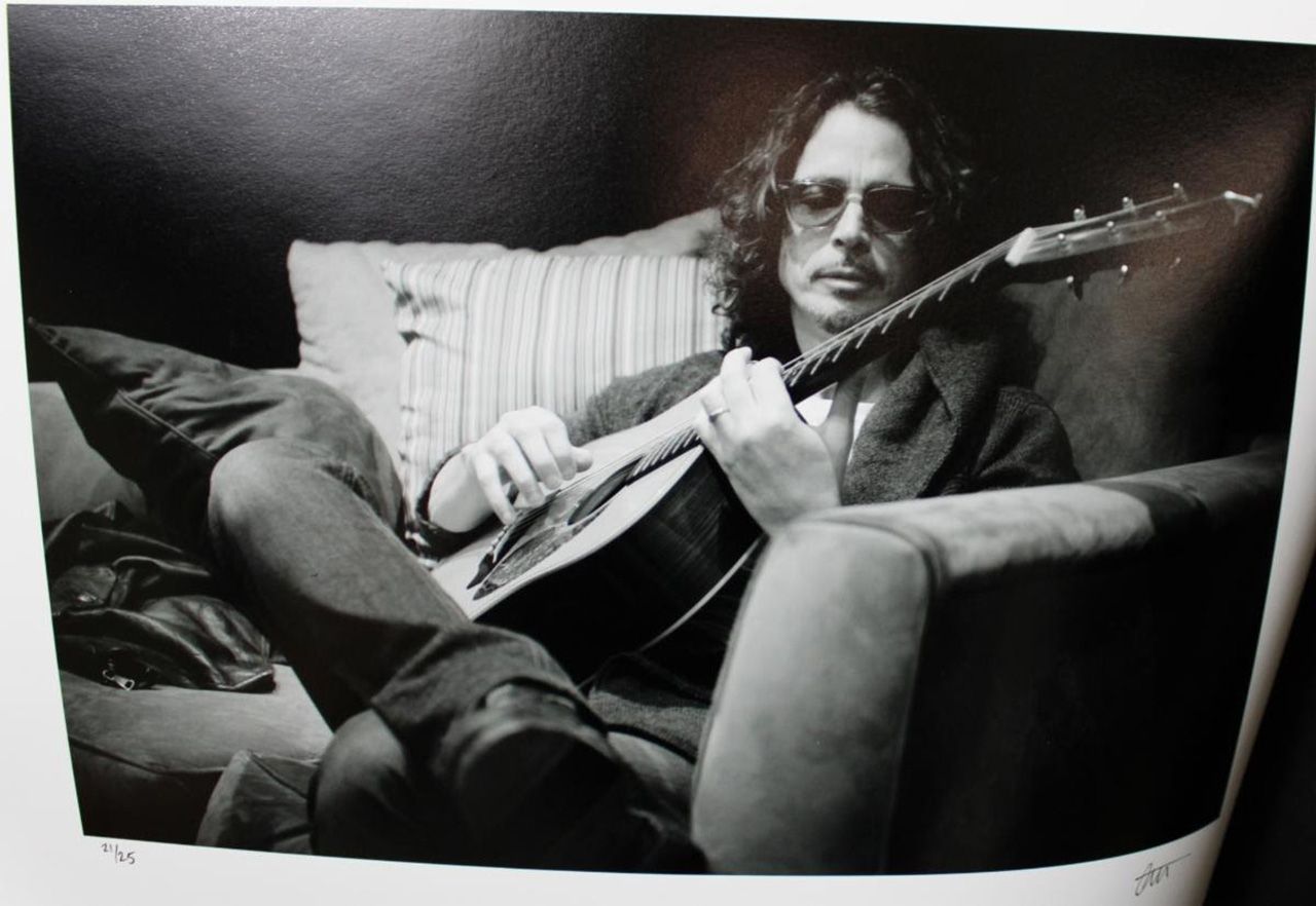 The limited edition Chris Cornell print (No.21 of 25)