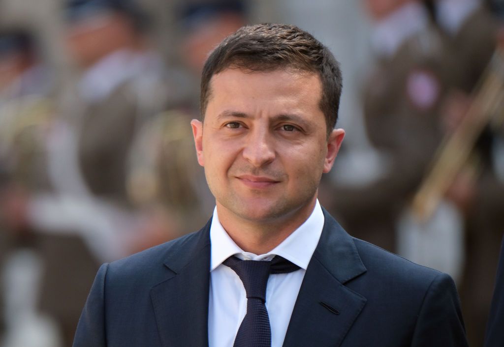 Ukrainian President Volodymyr Zelensky