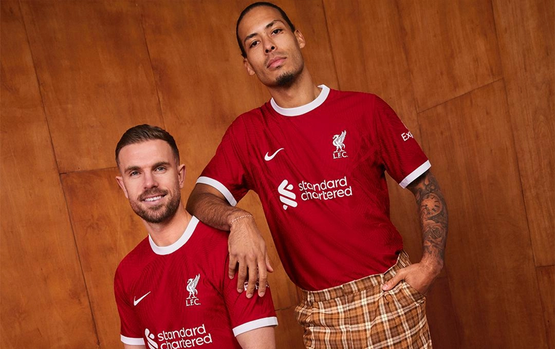 Liverpool home shirt 2023/24