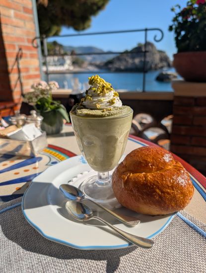 Granita and brioche