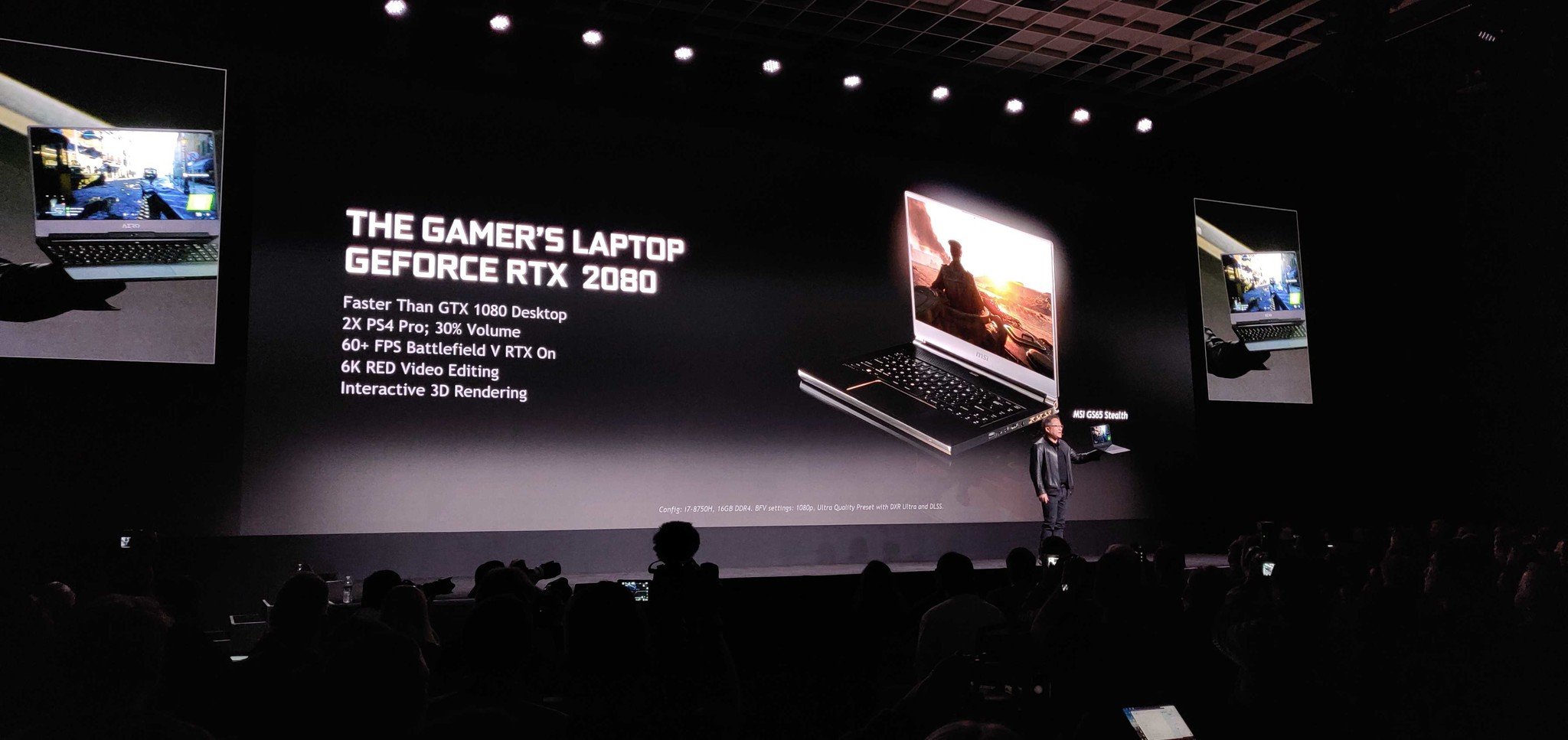 NVIDIA RTX 2080 Laptop facts