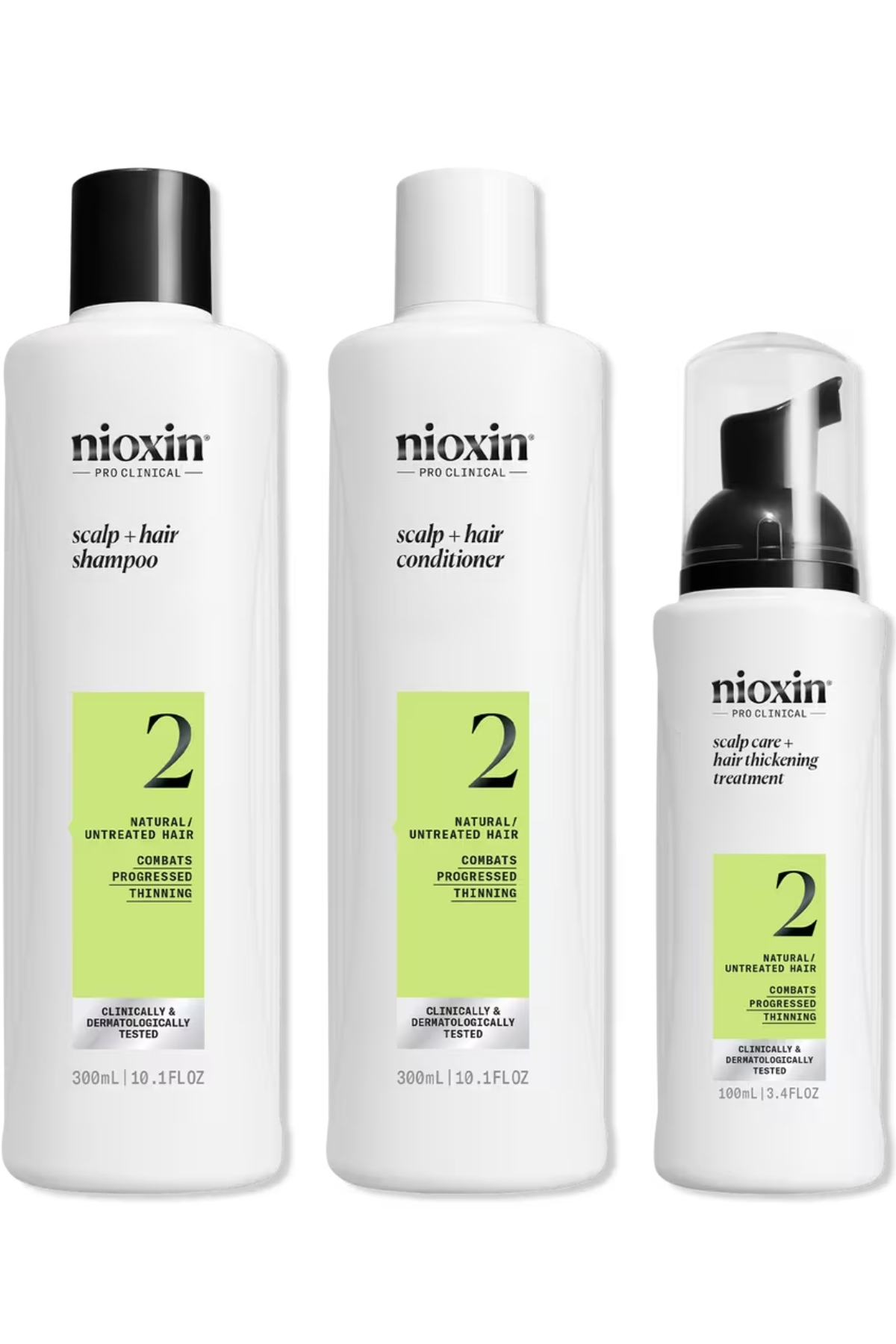 Scalp + Hair Thickening System 2 Kit - Trial Size