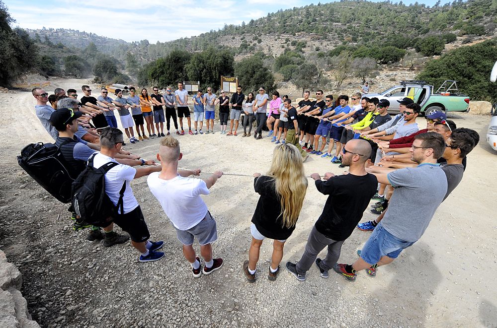 Israel Cycling Academy bond on camping trip to Jerusalem