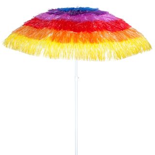 carnival multi colour parasol