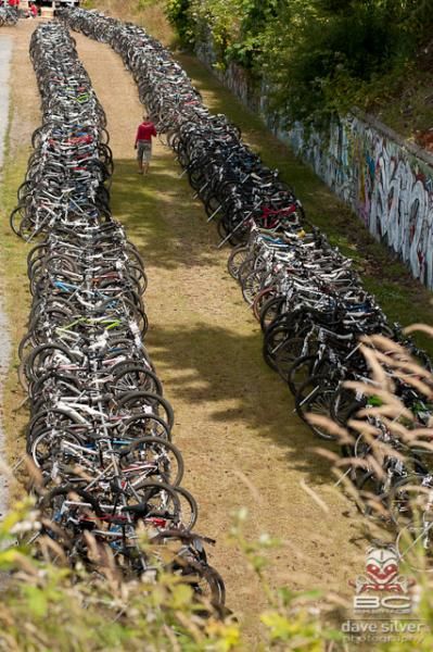 Bikes, bikes everywhere at the BC Bike Race