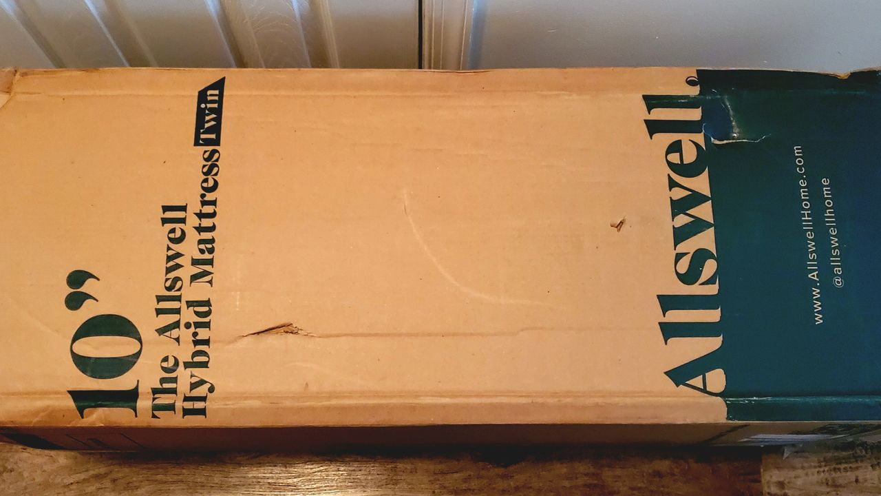 Allswell mattress review: setup process