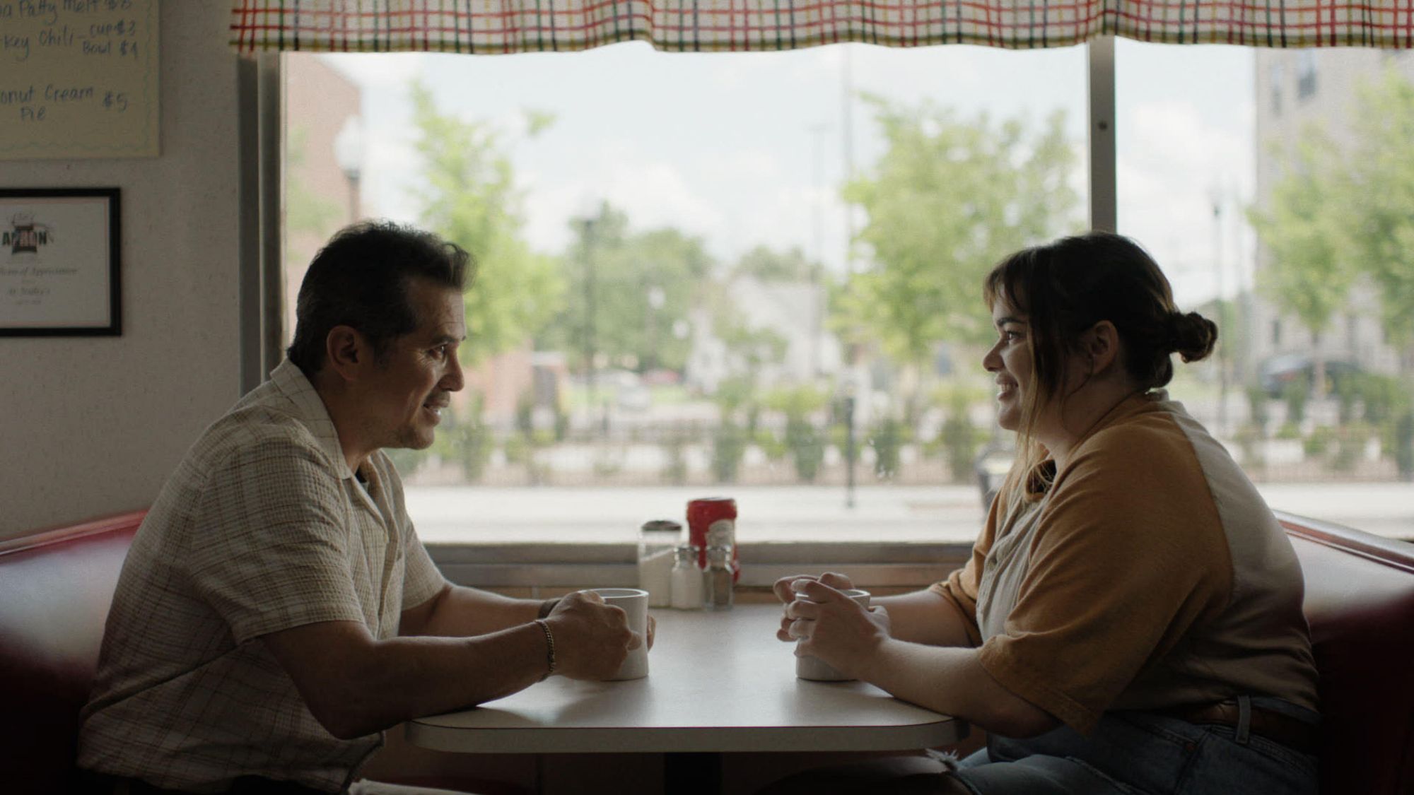 John Leguizamo and Barbie Ferreira in Bob Trevino Likes It