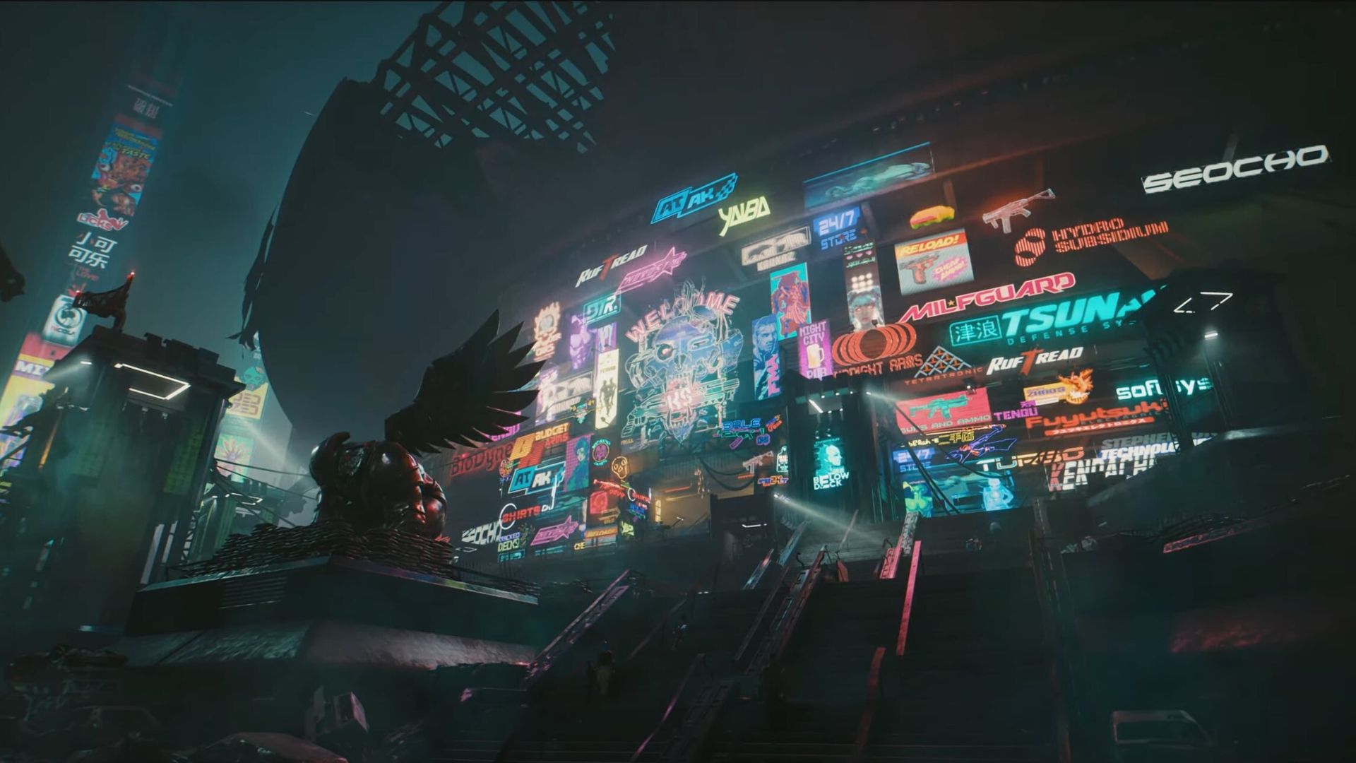 Dogtown in Night City in Cyberpunk 2077: Phantom Liberty