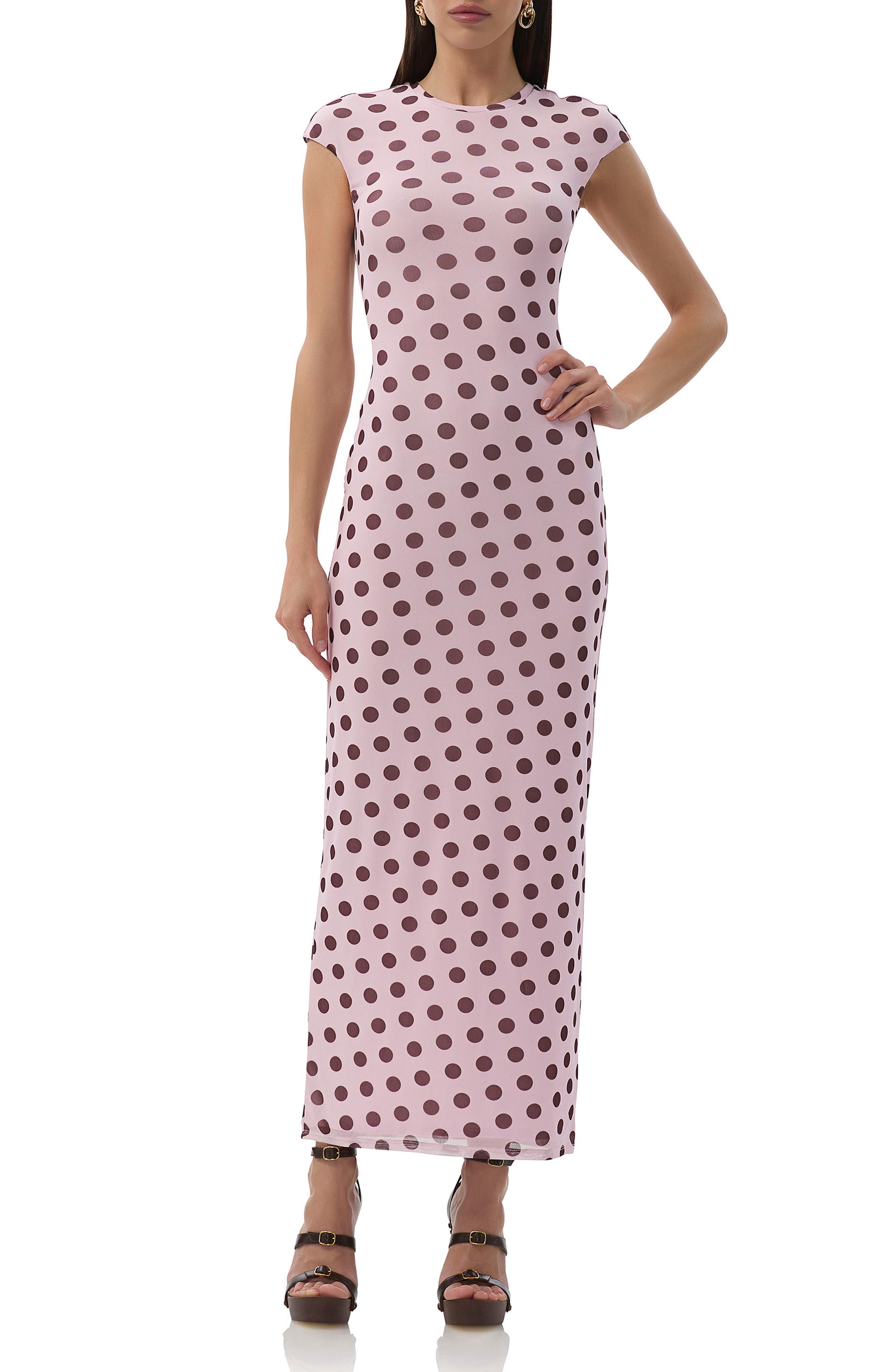 AFRM, Cody Mesh Maxi Dress